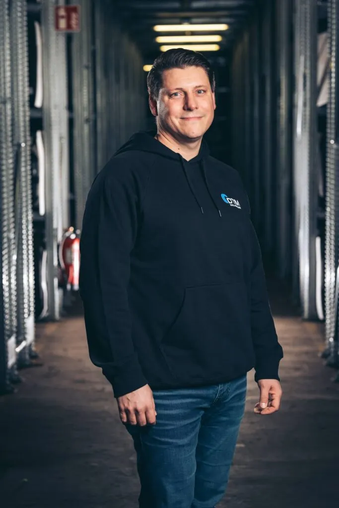 Benjamin Preiss – Kaufmännische Leitung, DTM-Einlagerung